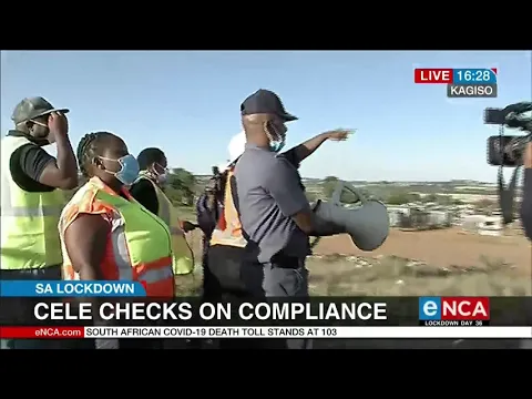 COVID-19 | Bheki Cele checks on compliance in Gauteng