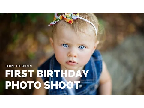 FIRST BIRTHDAY PHOTO SHOOT Behind The Scenes, Sacramento Photographer Svitlana Vronska