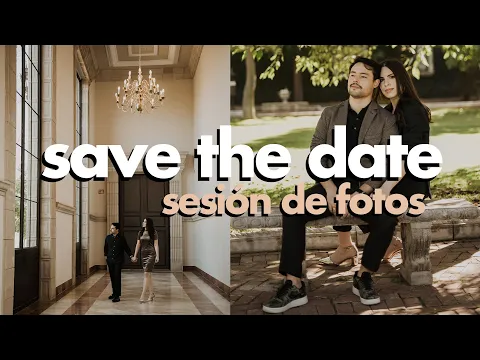 NUESTRA SESIÓN DE FOTOS CASUALES / SAVE THE DATE PHOTOSHOOT (vlog) | lefty