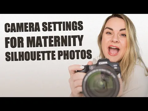 Camera Settings for Maternity Silhouette Pictures