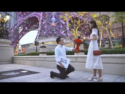 Surprising Marriage Proposal @ The Parisian Macao