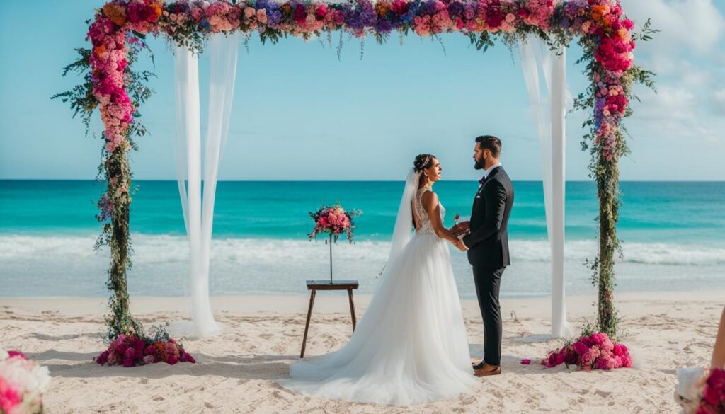 beach wedding hard rock punta cana