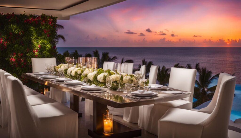 luxury dining experience punta cana