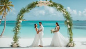 punta cana wedding pictures