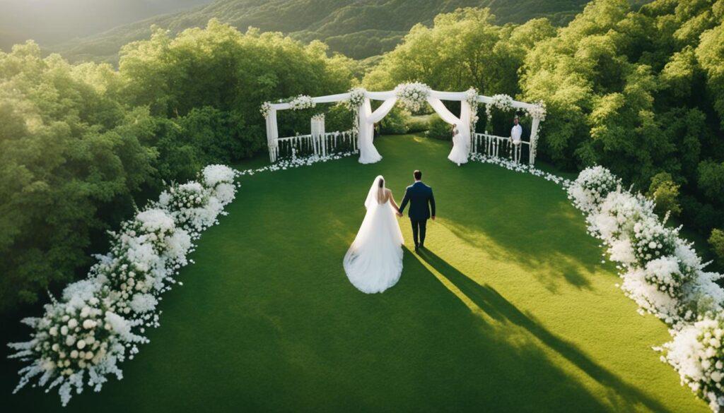 visually stunning wedding video