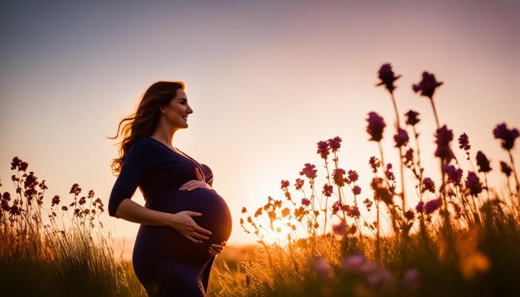 best time to take maternity photoshoot