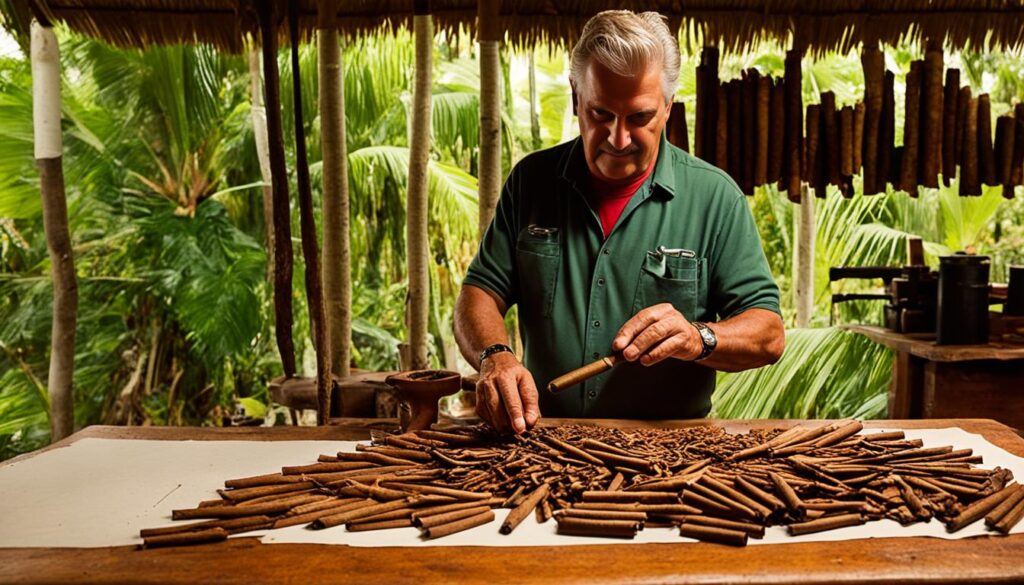 cigar making in Punta Cana