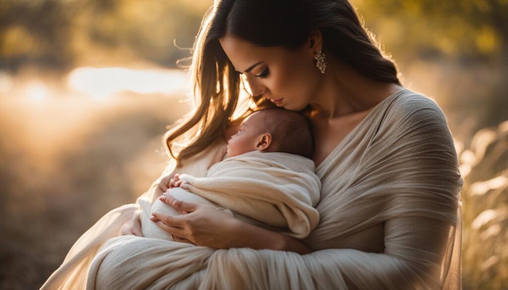 combined maternity and newborn session