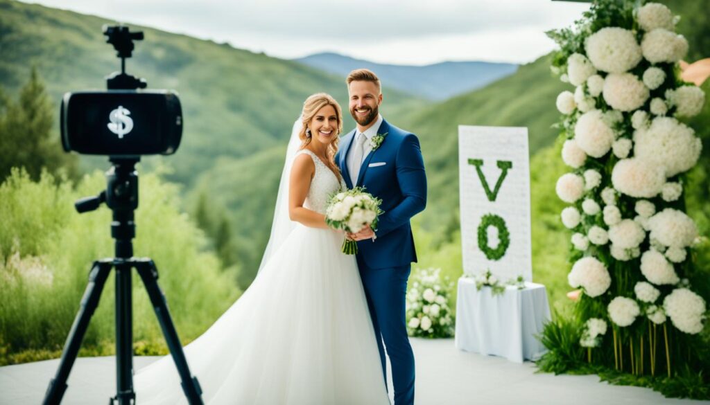 cost of wedding videography