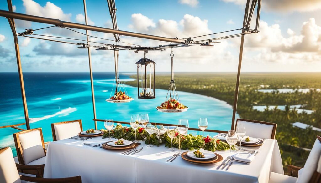 how much is dinner in the sky punta cana