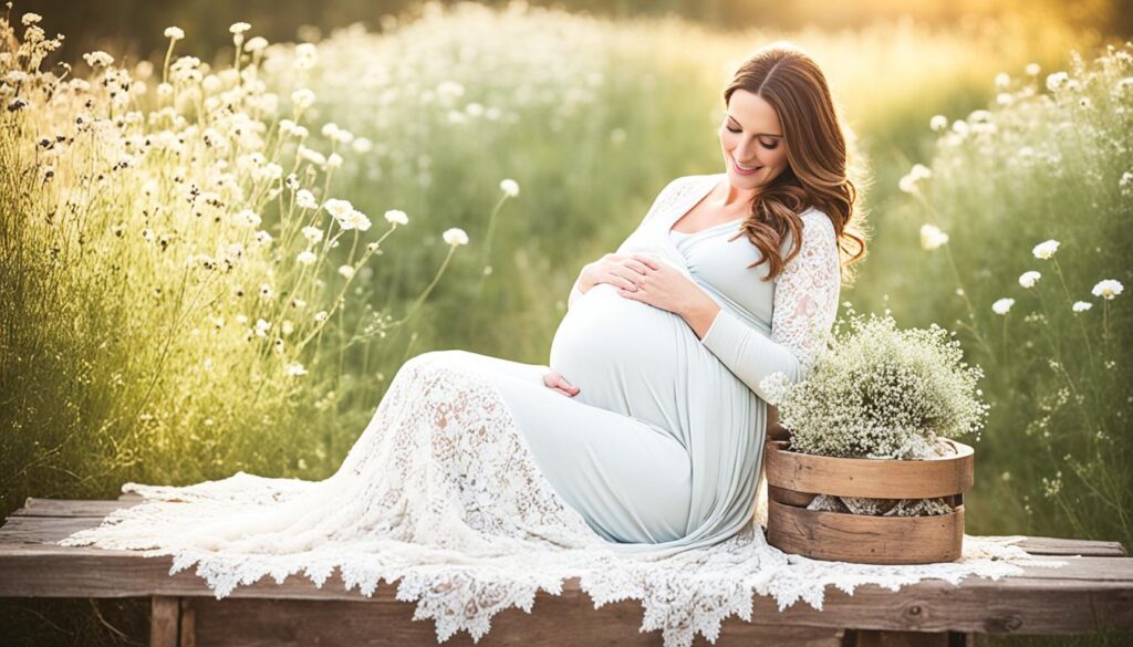 maternity session props