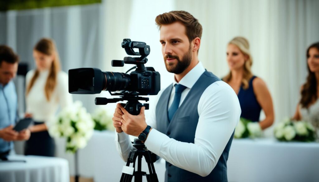 professional wedding videographer